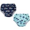 Hudson Baby Unisex Baby Swim Diapers, Palm Trees, 5 Toddler view 1