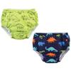 Hudson Baby Unisex Baby Swim Diapers, Dinosaurs, 6-12 Months view 1
