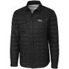 Cutter & Buck Men's Black Baltimore Ravens Rainier Shirt Jacket view 1