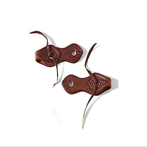 Downunder Horsemanship Stamped Slobber Straps (Basket Stamp, Two-Piece)