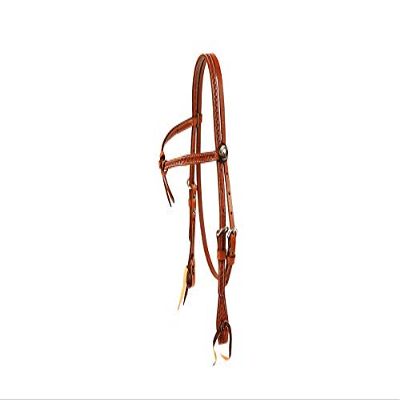 Downunder Horsemanship Basket Stamp Headstall