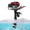 7HP Outboard Motor Boat Engine 4 Stroke Outboard Motor Heavy Duty Outboard Motor Fishing Boat Engine with Water Cooling System 5100W 196CC view 1
