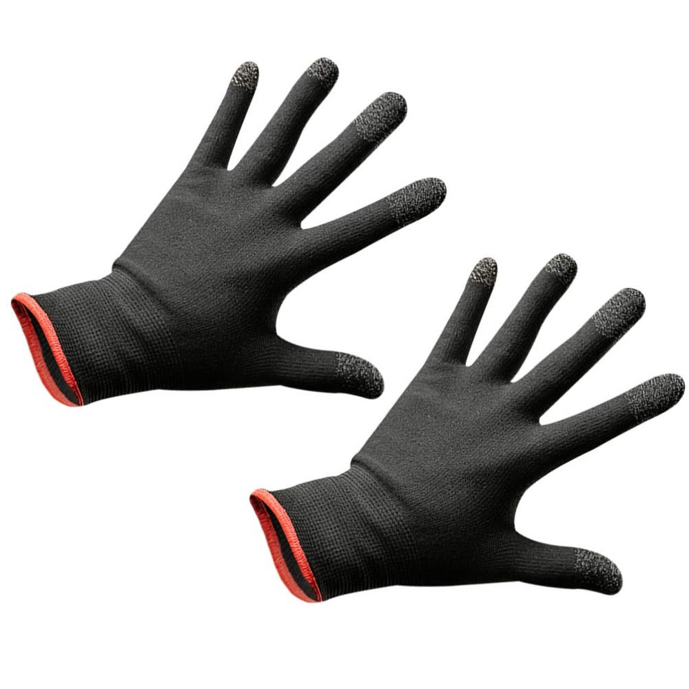 Hemobllo 2pcs Game Gloves Breathable Warm Lightweight Sun for Running Climbing and Gaming Sweat High Sensitivity Material