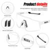 KAPVOE Photochromic Cycling Glasses MTB Clear Mountain Bike Transition Bicycle Sunglasses for Men Women - K9022 view 4