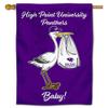 High Point Panthers New Baby Gift Banner Flag view 1