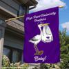 High Point Panthers New Baby Gift Banner Flag view 2