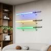 WANLIAN Lightsaber Stand Wall-Mounted Lightsaber Stand Suitable for Lightsaber Stand Lightsaber Sword Lightsaber Saber (Transparent 1 PES) view 4
