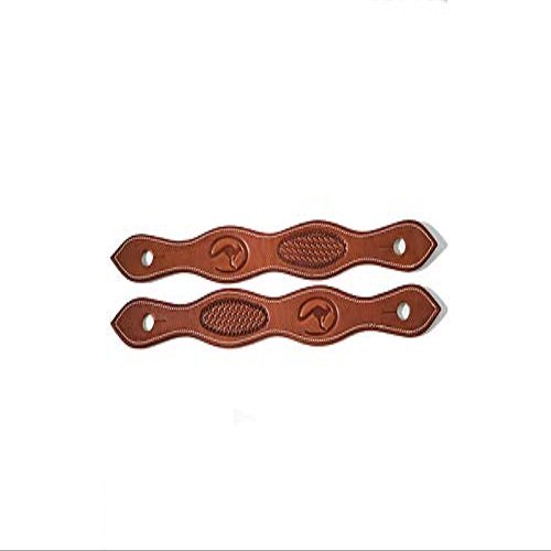 Downunder Horsemanship Stamped Slobber Straps (Basket Stamp, One-Piece)