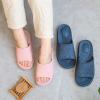 HNGM Sliders Ladies Slippers Summer Men's Slippers Shower Sandals Bathroom Soft Sole Slippers (Color : Coffee, Shoe Size : 36) view 4