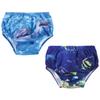 Hudson Baby Unisex Baby Swim Diapers, Coral Reef Dolphin, 12-18 Months