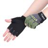 Kids Half Finger Cycling Gloves - Breathable Non Slip Bike Riding Gloves with UV Protection for Boys & Girls Aged 6-10 view 2