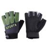 Kids Half Finger Cycling Gloves - Breathable Non Slip Bike Riding Gloves with UV Protection for Boys & Girls Aged 6-10 view 4