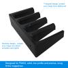 RUSFOL Solid ABS 4X Standard PMAG Wall Mount, Mag Holder, Home Magazine Storage Rack,2 Pack view 3
