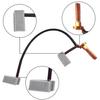 LEAPGOMAX Yamaha G29 Golf Cart Motor Brush Kit Yamaha Brush Replacement Kits Yamaha JU2-H1801-00 (2 pcs) view 3