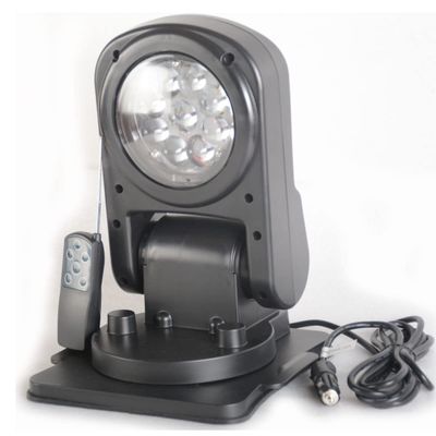 7 Inch 50w Led Search Light Remote Control 360 Degrees Rotating with Magnetic Base Foldable Work Light Spot Driving Lights Fog Lights for Hunting Camping Offroad Truck Boat Lighting