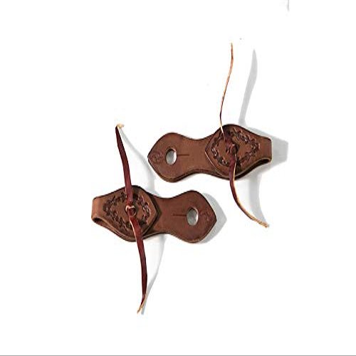 Downunder Horsemanship Stamped Slobber Straps (Barbwire, Two-Piece)