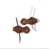 Downunder Horsemanship Stamped Slobber Straps (Barbwire, Two-Piece) view 1