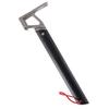 Wakauto Aluminum Alloy Handle Steel Hammer Camping Hammer Tent Stake Puller Portable Wood Handle view 1