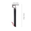 Wakauto Aluminum Alloy Handle Steel Hammer Camping Hammer Tent Stake Puller Portable Wood Handle view 2
