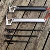 Wakauto Aluminum Alloy Handle Steel Hammer Camping Hammer Tent Stake Puller Portable Wood Handle view 4