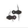 Downunder Horsemanship Plain Slobber Straps (Chocolate, Two-Piece) view 1