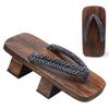 Ez-sofei Japanese Traditional Shoes Clogs Wooden Geta Sandals for Men Black-a view 1