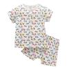 Zanie Kids Baby Toddler Pajamas Short Sleeve Homewear Top & Pants Summer Sleepwear Cotton Pjs Sets Car 73cm 6-9 Months view 1