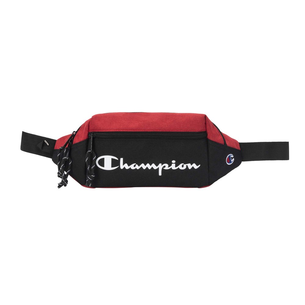 Champion Unisex Adult Prime Sling Fanny Waist Packs, Scarlet/Black, One Size US