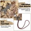 Yeacool Burlap Camo Netting Mesh Camouflage Netting Hunting Blind Net for Military Theme Party Decorations Backdrop Sunshade Car Cover Camping Shooting (Digtial Desert, 13ftx20ft, 4m*6m) view 3