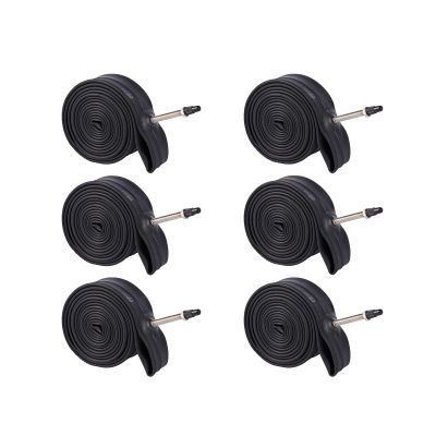 BWSHLF 700x18/25C Bike Inner Tube Bicycle Replacement Butyl Inner Tube with 60mm Presta Valve for Road Bikes (6 Pack)