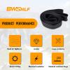 BWSHLF 700x18/25C Bike Inner Tube Bicycle Replacement Butyl Inner Tube with 60mm Presta Valve for Road Bikes (6 Pack) view 2
