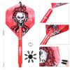 CyeeLife-Dart Accessories kit,36 Dart Flights+24 PVC Shafts+Sharpener+Remover Tool+50 Metal Rings+16 Flight Protectors view 4