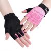 Kids Half Finger Cycling Gloves - Breathable Non Slip Bike Riding Gloves with UV Protection for Boys & Girls Aged 6-10 view 1