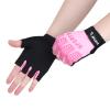 Kids Half Finger Cycling Gloves - Breathable Non Slip Bike Riding Gloves with UV Protection for Boys & Girls Aged 6-10 view 2