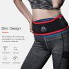 AONIJIE Hydration Belt Running Fanny Pack, with 250ml Soft Water Bottle Flask Phone Holder for Trailing Running Climbing Jogging Cycling Workout Fitness 3 Colors (Red, L/XL) view 2