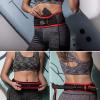 AONIJIE Hydration Belt Running Fanny Pack, with 250ml Soft Water Bottle Flask Phone Holder for Trailing Running Climbing Jogging Cycling Workout Fitness 3 Colors (Red, L/XL) view 4