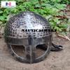 Nautical-Mart Viking Mask Deluxe Helmet with Liner & Chin Strap view 2