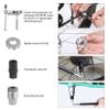 Swiss+Tech 30 Piece Bike Repair Tool Kit, Bicycle Maintenance Tool Set with Storage Case, Bike Accessories for Mountain/Road/Park Bike view 4