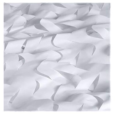 GERYUXA Camouflage NettingWoodland Camouflage Netting Camo Netting Army Camo Net for Camping, Backdrop Decoration, Hunting Shooting(White)-White 6x10m(20x33ft)