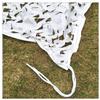 GERYUXA Camouflage NettingWoodland Camouflage Netting Camo Netting Army Camo Net for Camping, Backdrop Decoration, Hunting Shooting(White)-White 6x10m(20x33ft) view 4