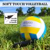 Badminton & Volleyball Combo Set- 32FT Adjustable Professional Volleyball Net for Lawn, Backyard, Easy Set up Volley ball Set with Volley ball,Badminton Racquets,Carry Bag,Boundary Line for Family Fun view 4