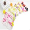 Fodattm Set of 6 Children Kids Cute Bowknot Glasses Frame Without Lenses Nerdy Retro Glasses Party Supplies view 2