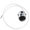 Newdeport Snowboard Lock: Bike & Luggage Combo 3 Digit Adjustable Mini Ski Lock with 29.5Inch Retractable Steel Cable - Silver view 1