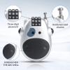Newdeport Snowboard Lock: Bike & Luggage Combo 3 Digit Adjustable Mini Ski Lock with 29.5Inch Retractable Steel Cable - Silver view 2