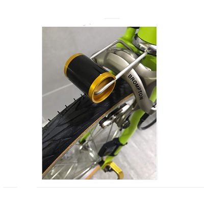 Steel Bike Headlight/Camera Mount for Brompton Gold