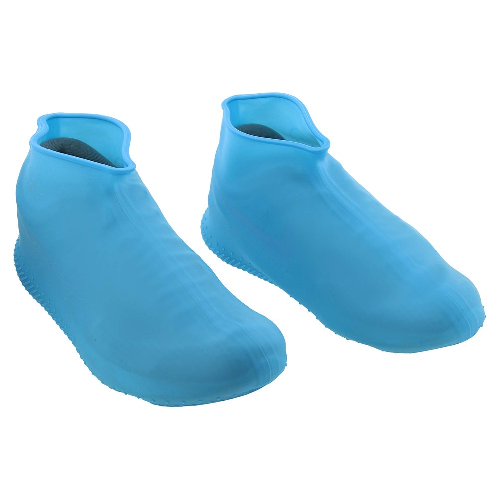 Get Out! Silicone Shoe Covers Rain Shoe Covers Reusable Over The Shoe Galoshes for Women Men, Lg Women 9.5-12 Men 8.5-11
