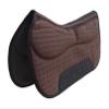 CHALLENGER 26" x 16" Western Quilted Neoprene Saddle Pad w/Foam Inserts Brown 39TS12BR view 1
