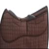 CHALLENGER 26" x 16" Western Quilted Neoprene Saddle Pad w/Foam Inserts Brown 39TS12BR view 2