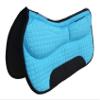 CHALLENGER 26" x 16" Western Quilted Neoprene Saddle Pad w/Foam Inserts Turquoise 39TS12TR view 1
