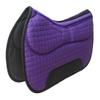 CHALLENGER 26" x 16" Western Quilted Neoprene Saddle Pad w/Foam Inserts Purple 39TS12PR view 1